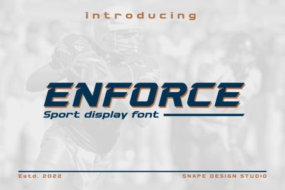 Enforce Font: Bold Typography That Commands Attention