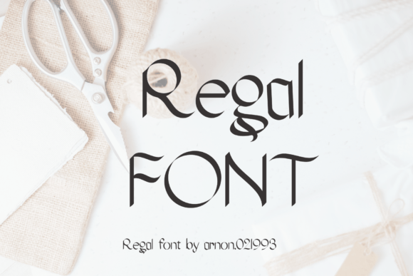 Regal Font β Elegant Typography for Every Creative Project