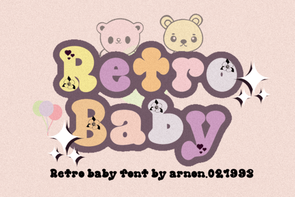 Retro Baby Font – Your New Favorite Display Typeface